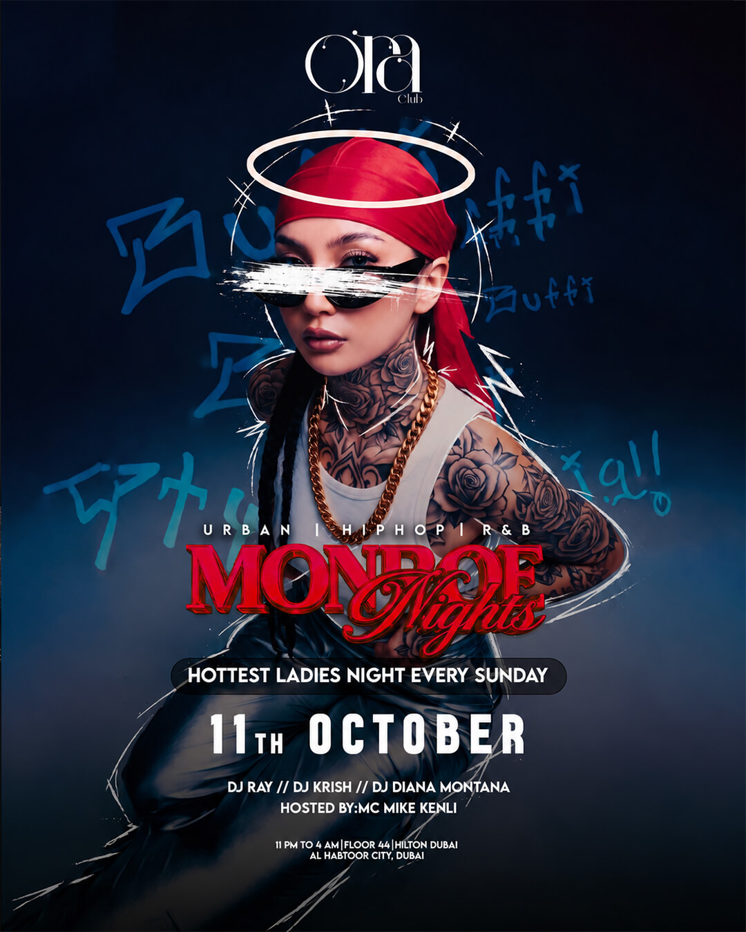 MONROE NIGHTS Event Poster
